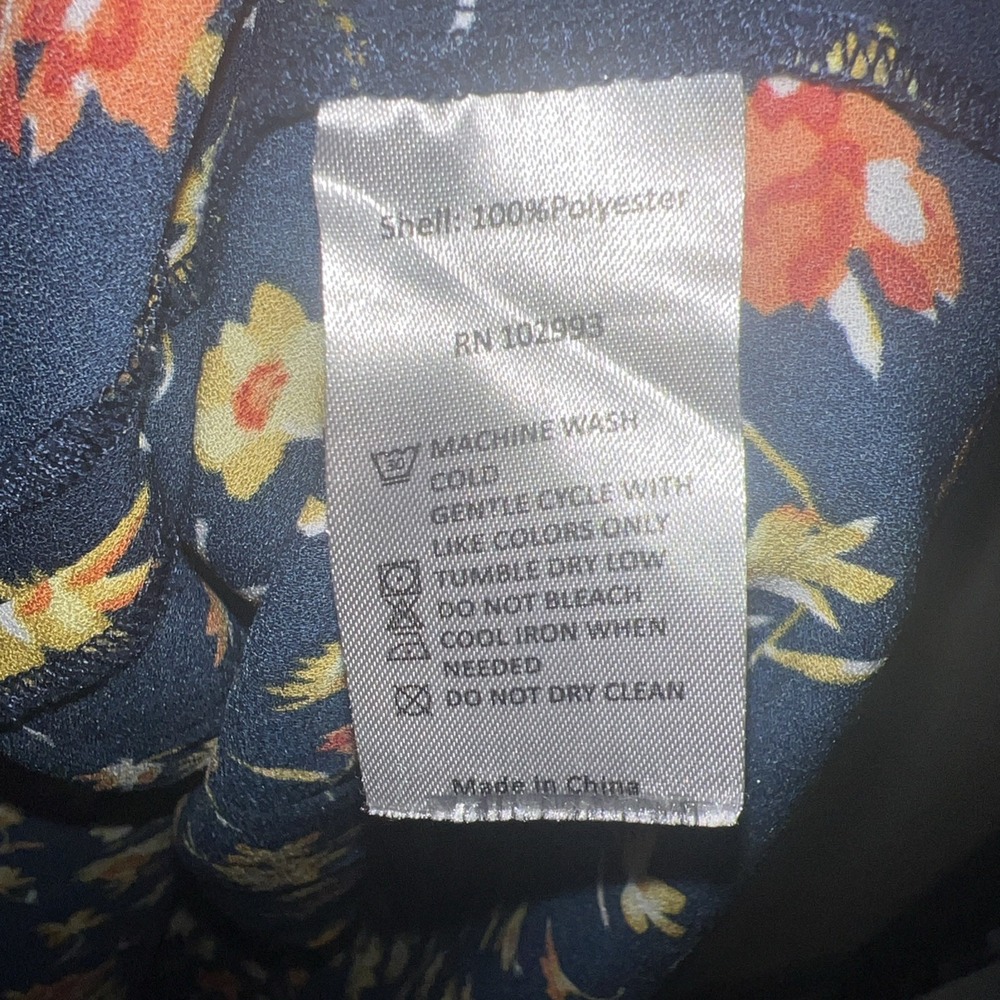 Victor Alfaro‎ Collective Watercolor Floral Midi Dress Size M EUC - MSRP $385 - Picture 8 of 8